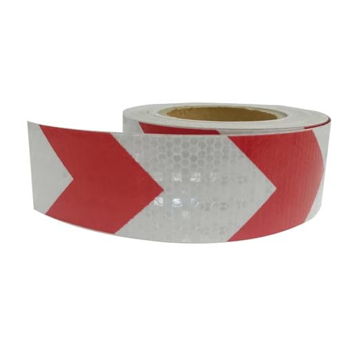 Reflektierendes Klebeband Auto Reflektierendes Band Auto Sicherheit Warnung Markierungsband Reflektor Schutzband Streifen Film Auto Auto Motorrad Aufkleber Reflektor(5x300cm F) von FLFHDUP