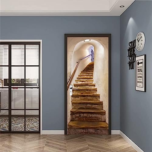 FLFK 3D Türtapete Selbstklebend TürPoster 77x200cm-Steinleiter Türaufkleber Abziehen und Aufkleben Mauer Aufkleber Zuhause Dekor(2 Stk/Set) FLFK 3D Türtapete Selbstklebend TürPoster 77x200cm-Steinleiter Türaufkleber Abziehen und Aufkleben Mauer Aufkleber Zuhause Dekor(2 Stk/Set) von FLFK