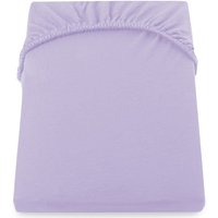 Flhf - Jersey Spannbettlaken Violett 200-220X200 - Violett von FLHF