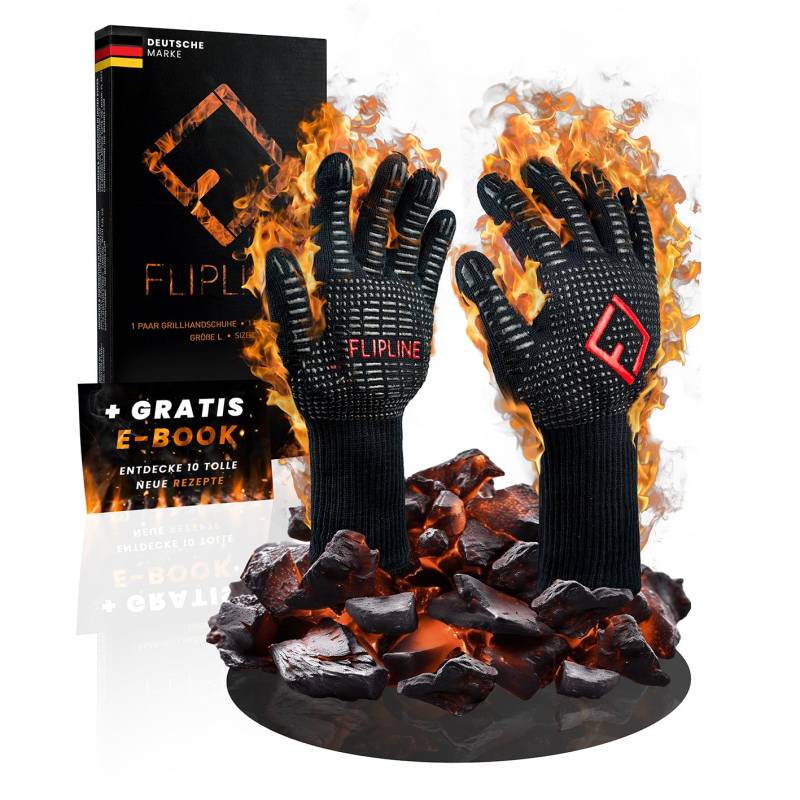 Grillhandschuhe - Größe L von FLIPLINE