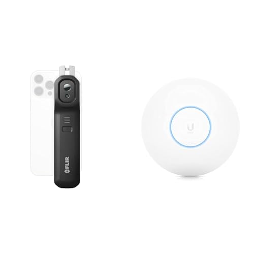 FLIR ONE EDGE PRO Wireless 160 × 120 IR camera with Ignite for iOS and Android & Ubiquiti Networks UniFi 6 Long-Range Access Point, HDMI von FLIR