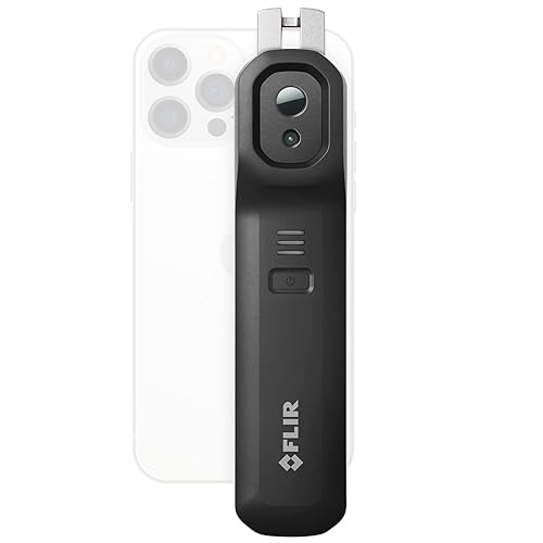 FLIR ONE EDGE PRO - Bluetooth-Wärmebildkamera für Smartphones. Hohe Auflösung (160 x 120), kabellose Verbindung und kompatibel mit allen iOS- und Android-Geräten von FLIR