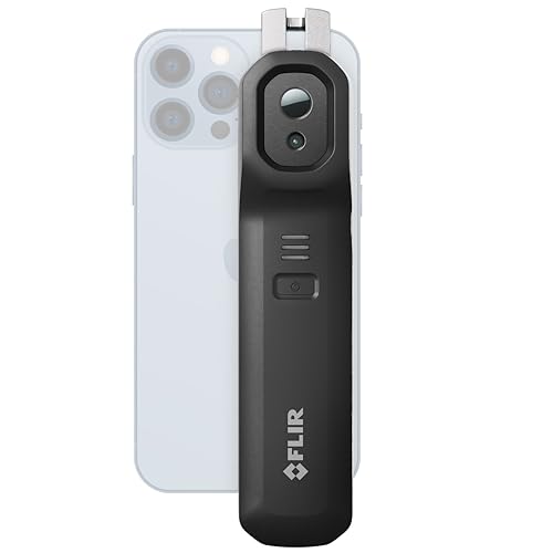 FLIR ONE EDGE – Bluetooth-Wärmebildkamera für Smartphones. Drahtlose Verbindung zum Gerät und kompatibel mit allen iOS- und Android-Telefonen. von FLIR