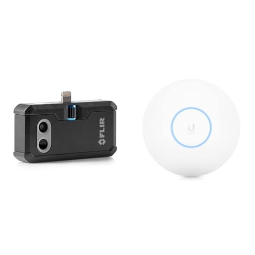 FLIR ONE Pro - iOS - Professional Grade Thermal Camera for Smartphones - with VividIR and MSX Image Enhancement Technology & Ubiquiti HDMI UniFi 6 Pro Access Point - U6-Pro Wi-Fi 6, Dual Band FLIR ONE Pro - iOS - Professional Grade Thermal Camera for Smartphones - with VividIR and MSX Image Enhancement Technology & Ubiquiti HDMI UniFi 6 Pro Access Point - U6-Pro Wi-Fi 6, Dual Band von FLIR