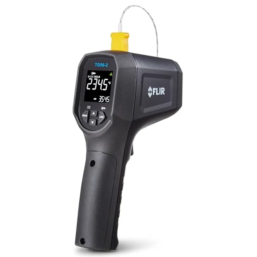 FLIR TG56-2 Infrarot-Punktthermometer mit digitaler Anzeige: Für berührungslose Temperaturmessungen bis zu 2.372 Grad F FLIR TG56-2 Infrarot-Punktthermometer mit digitaler Anzeige: Für berührungslose Temperaturmessungen bis zu 2.372 Grad F von FLIR