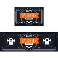 Halloween-Küchenmatten, 2er-Set bequeme Küchenmatten und Teppiche von FLITI
