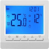 Programmierbarer 3A-Digitalthermostat mit digitalem LCD-Display und blauer Hintergrundbeleuchtung. XXW Programmierbarer 3A-Digitalthermostat mit digitalem LCD-Display und blauer Hintergrundbeleuchtung. XXW von FLITI