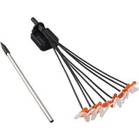 Set mit 2 IP65 wasserdichten 8-LED-Solar-Gartenleuchten mit Bienenabwehrfunktion Set mit 2 IP65 wasserdichten 8-LED-Solar-Gartenleuchten mit Bienenabwehrfunktion von FLITI