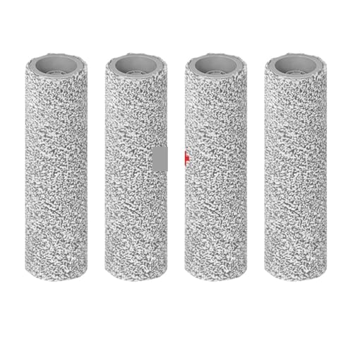 Kompatibel Mit ECOVACS X8 PRO, Kompatibel Mit Omni, X8 PRO Plus AI, Yeedi S14 Plus Zubehörteil: Schrubbtrommel, Wasserschale, Bürstenkamm, Endabdeckung, Rollenbürste(4 Scrubbing Drum) von FLJVEZPJ