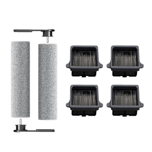 for Tineco Floor One S6 S7 Pro Version 2S7 Flash Dry Teile Abnehmbare Rollenbürste HEPA-Filter Staubsaugerzubehör(Set4) von FLJVEZPJ