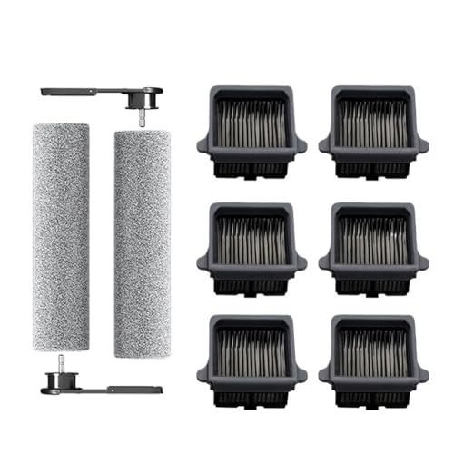 for Tineco Floor One S6 S7 Pro Version 2S7 Flash Dry Teile Abnehmbare Rollenbürste HEPA-Filter Staubsaugerzubehör(Set5) von FLJVEZPJ