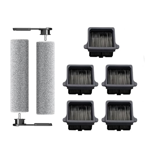 for Tineco Floor One S6 S7 Pro Version 2S7 Flash Dry Teile Abnehmbare Rollenbürste HEPA-Filter Staubsaugerzubehör(Set6) von FLJVEZPJ