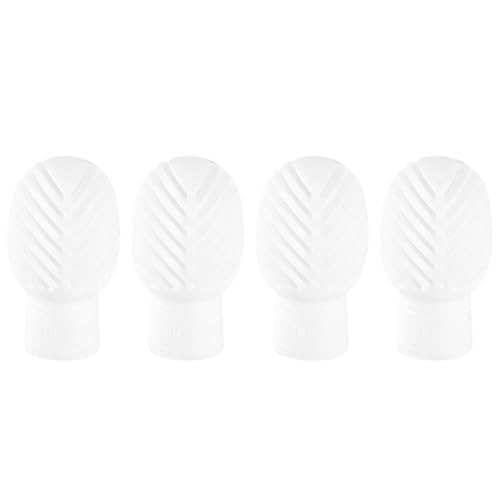 FLKWOP 2/4 Stück Drumstick Dämpfer Silikon Sleeve Mute Practice Instrument Zubehör Percussion Parts G7Z0 Musikersatzspitzen Mute von FLKWOP