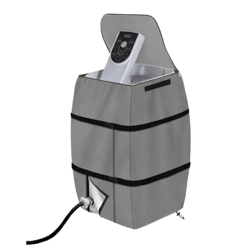FLKWOP High-End-aufblasbare Warmwasserbereiter-Pumpenabdeckung, strapazierfähig, wetterfest, Poolwasser für Heißwasser/Außenabdeckung von FLKWOP