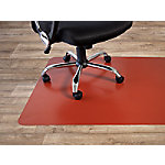 Bodenschutzmatte Floordirekt Pro Hartböden Rot Polypropylen 1200 x 1500 mm von FLOORDIREKT PRO