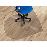 Bürostuhlunterlage Floordirekt Pro Floordirekt Pro Transparent Polycarbonat 1200 x 1380 mm von FLOORDIREKT PRO