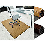 Floordirekt Pro Stuhlunterlage Hell Bambus, Filz Braun 900 x 1200 mm von FLOORDIREKT PRO