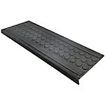 Floordirekt Step Stufenmatte Coin Gummi Schwarz 250 x 750 mm von FLOORDIREKT STEP