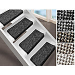 Floordirekt Step Stufenmatte Grandeur Polypropylen, Filz Anthrazit 650 x 2350 mm Rechteckig von FLOORDIREKT STEP