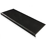 Floordirekt Step Stufenmatte Santiago Gummi Schwarz 250 x 750 mm von FLOORDIREKT STEP