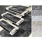 Floordirekt Step Stufenmatte Sundae Polypropylen Anthrazit 235 x 650 mm Rechteckig von FLOORDIREKT STEP