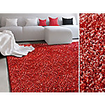 Hochflorteppich Floordirekt STEP Bali Rot Polypropylen 660 x 2000 mm von FLOORDIREKT STEP