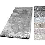 Velours-Teppich Floordirekt STEP Sundae Silber Polypropylen 670 x 2000 mm von FLOORDIREKT STEP