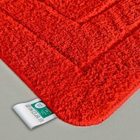 Badematte Atlantis Reckteckig Rutschhemmende Rückseite Rot 60 x 100 cm Badematte Atlantis Reckteckig Rutschhemmende Rückseite Rot 60 x 100 cm von FLOORDIREKT