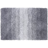 Badteppich Wave Rutschsicher & schnelltrocknend Grau/Weiß 70 x 100 cm - Grau Badteppich Wave Rutschsicher & schnelltrocknend Grau/Weiß 70 x 100 cm - Grau von FLOORDIREKT
