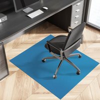 Floordirekt - Bodenschutzmatte mit abgeschrägter Kante Kleopatra Blau 90 x 150 cm Floordirekt - Bodenschutzmatte mit abgeschrägter Kante Kleopatra Blau 90 x 150 cm von FLOORDIREKT