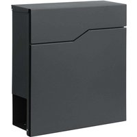 Briefkasten Jean Stabiler Stahlbriefkasten mit Zeitungsfach und großer Einwurfklappe Briefkasten Jean Stabiler Stahlbriefkasten mit Zeitungsfach und großer Einwurfklappe von FLOORDIREKT