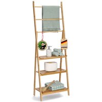 Floordirekt - Bambus-Handtuchhalter Minnesota Klappbarer Handtuchständer Floordirekt - Bambus-Handtuchhalter Minnesota Klappbarer Handtuchständer von FLOORDIREKT