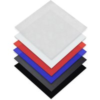 Karat - Farbige Acrylglasplatte 3 mm Weiß matt 100 x 100 cm Karat - Farbige Acrylglasplatte 3 mm Weiß matt 100 x 100 cm von KARAT