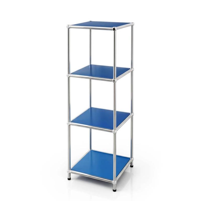 Floordirekt Metallregal Concept Epure MK-005 Verchromt 30 x 30 x 89 cm Blau Floordirekt Metallregal Concept Epure MK-005 Verchromt 30 x 30 x 89 cm Blau von FLOORDIREKT
