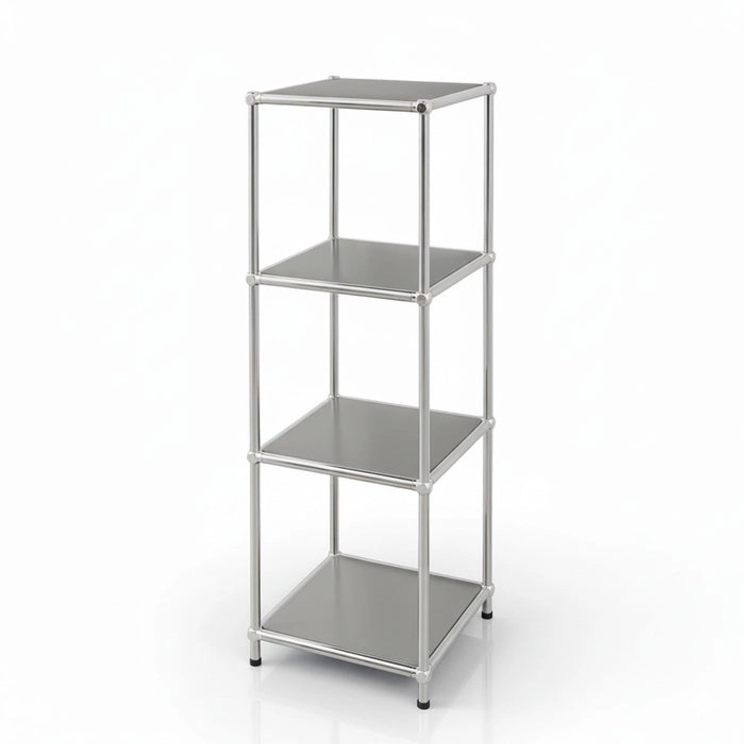 Floordirekt Metallregal Concept Epure MK-005 Verchromt 30 x 30 x 89 cm Grau Floordirekt Metallregal Concept Epure MK-005 Verchromt 30 x 30 x 89 cm Grau von FLOORDIREKT