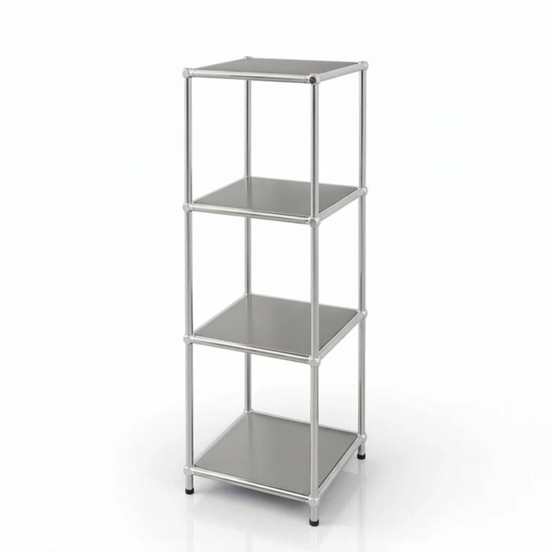 Floordirekt Metallregal Concept Epure MK-005 Verchromt 30 x 30 x 89 cm Grau Floordirekt Metallregal Concept Epure MK-005 Verchromt 30 x 30 x 89 cm Grau von FLOORDIREKT