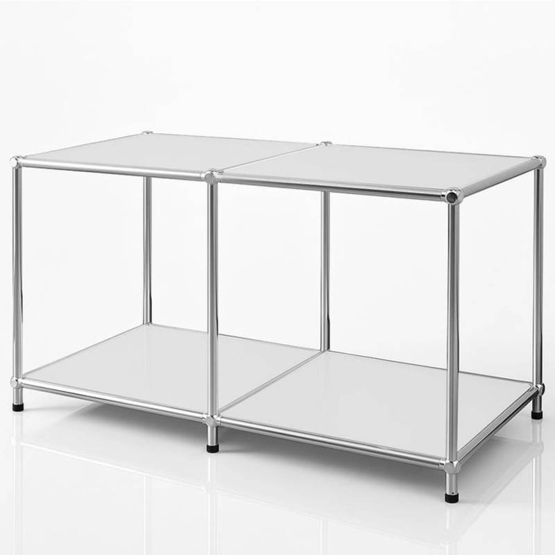 Floordirekt Metallregal Concept Epure MK-016 Sideboard 80 x 40 x 46 cm Weiß Floordirekt Metallregal Concept Epure MK-016 Sideboard 80 x 40 x 46 cm Weiß von FLOORDIREKT
