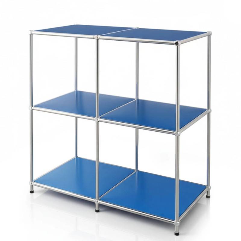 Floordirekt Metallregal Concept Epure MK-027 Sideboard 80 x 40 x 80 cm Blau Floordirekt Metallregal Concept Epure MK-027 Sideboard 80 x 40 x 80 cm Blau von FLOORDIREKT