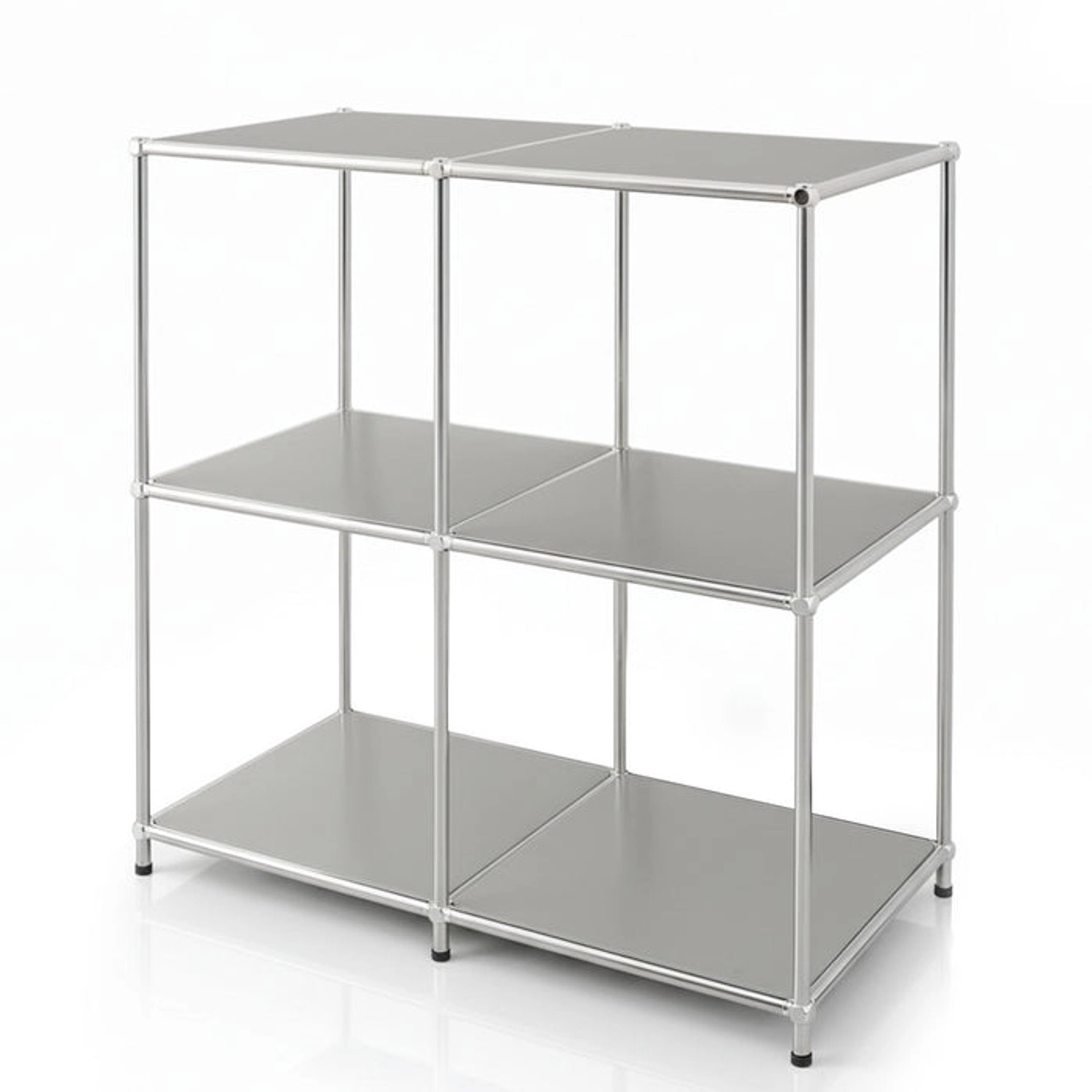 Floordirekt Metallregal Concept Epure MK-027 Sideboard 80 x 40 x 80 cm Grau Floordirekt Metallregal Concept Epure MK-027 Sideboard 80 x 40 x 80 cm Grau von FLOORDIREKT