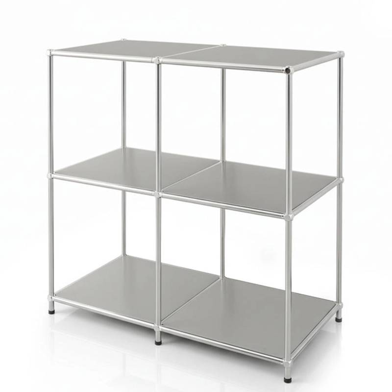 Floordirekt Metallregal Concept Epure MK-027 Sideboard 80 x 40 x 80 cm Grau Floordirekt Metallregal Concept Epure MK-027 Sideboard 80 x 40 x 80 cm Grau von FLOORDIREKT