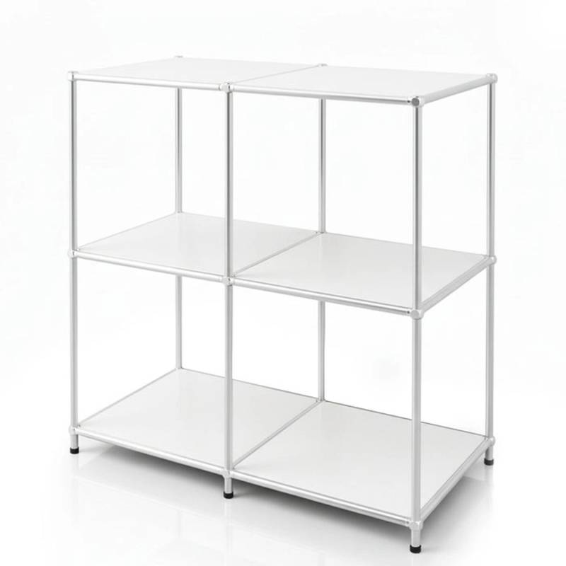 Floordirekt Metallregal Concept Epure MK-027 Sideboard 80 x 40 x 80 cm Weiß Floordirekt Metallregal Concept Epure MK-027 Sideboard 80 x 40 x 80 cm Weiß von FLOORDIREKT