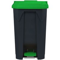 Mülleimer Olaf Für Haushalt, Büro & Gewerbe Grün 80 Liter (49,3 x 43 x 71 cm) von FLOORDIREKT