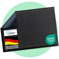 Floordirekt - Schmutzfangmatte sky Novo Mit einzigartiger TPE-Rückseite Anthrazit 60 x 90 cm von FLOORDIREKT