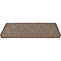 Stufenmatten Alto Braun 23,5 x 65 cm Rechteckig von FLOORDIREKT