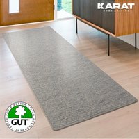 Teppich-Läufer auf Maß Geneva Silbergrau 80 x 100 cm Teppich-Läufer auf Maß Geneva Silbergrau 80 x 100 cm von FLOORDIREKT
