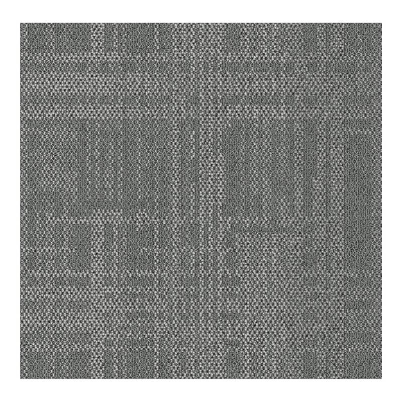 Floordirekt Teppichfliesen Luzern 50 x 50 cm Schalldämmend Selbstliegend Grau von FLOORDIREKT
