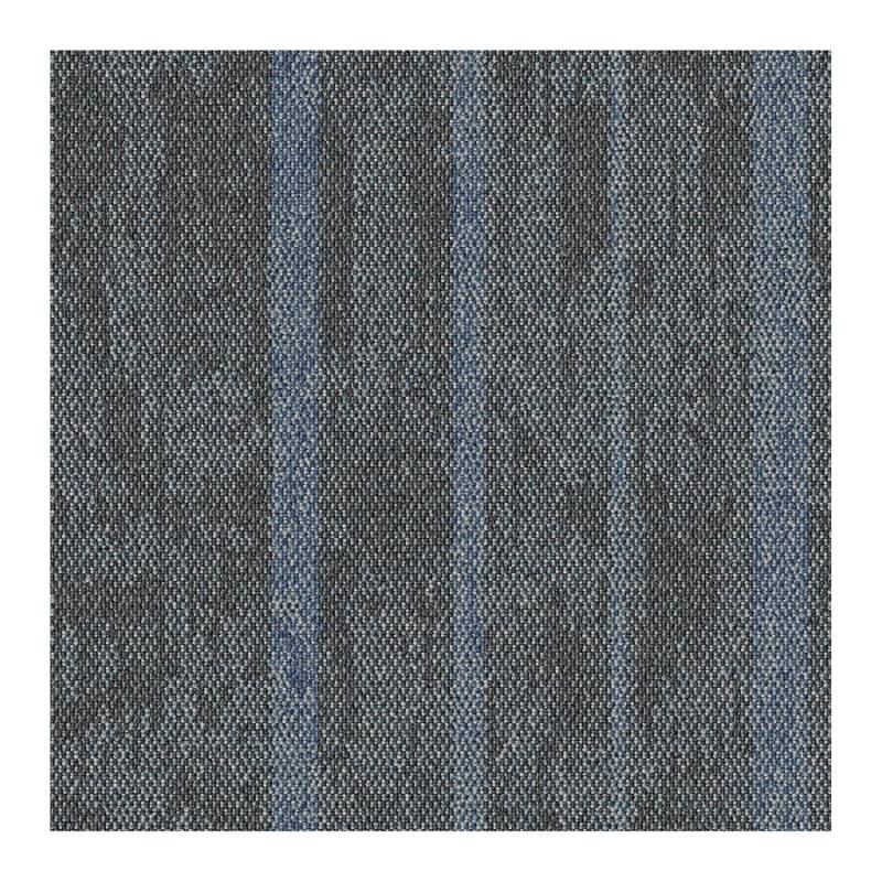 Floordirekt Teppichfliesen Zürich 50 x 50 cm Schalldämmend Selbstliegend Blau von FLOORDIREKT