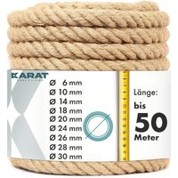 Juteseil Arnold Robustes Naturprodukt aus 100 % Jute Für Sport, Hobby & Bastelarbeiten Ø 18 mm Länge: 50 m Juteseil Arnold Robustes Naturprodukt aus 100 % Jute Für Sport, Hobby & Bastelarbeiten Ø 18 mm Länge: 50 m von FLOORDIREKT