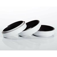 Magnetbänder 10 mm, Länge 100 cm Weiß 3er-Set von FLOORDIREKT