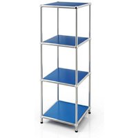 Metallregal Concept Epure MK-005 4-stöckiges Ablageregal mit offenen Ablagen Blau Metallregal Concept Epure MK-005 4-stöckiges Ablageregal mit offenen Ablagen Blau von FLOORDIREKT